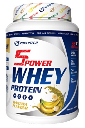 5power Whey Protein 960 Gr Muz Aromalı Protein Tozu
