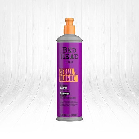 Tigi Bed Head Serial Blond Sarı Saçlar için Onarıcı Şampuan 400 ml