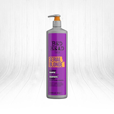 Tigi Bed Head Serial Blond Sarı Saçlar için Onarıcı Şampuan 970 ml