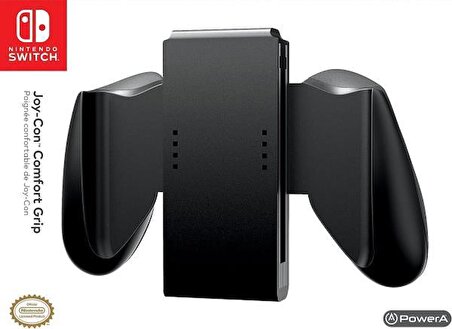 PowerA Switch JoyCon Comfort Grip Orijinal Lisanslı joycon grip Siyah
