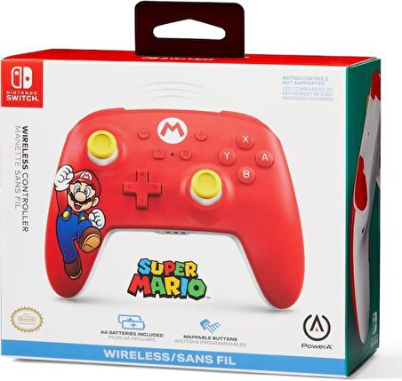 PowerA Wireless Nintendo Switch Controller - Super Mario