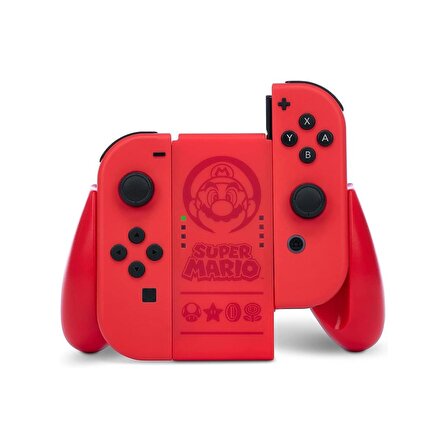 Nintendo Switch Joycon Comfort Grip Lisanslı Super Mario Red
