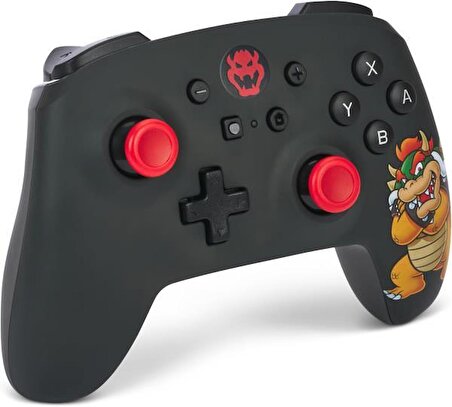 Nintendo Switch King Bowser için kablosuz PowerA kontrol cihazı - Super Mario