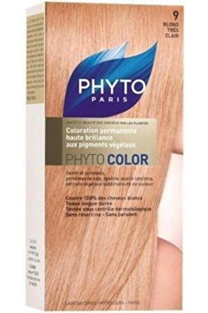 Saç Boyası - Phytocolor 9 Kiti Açık Sarı