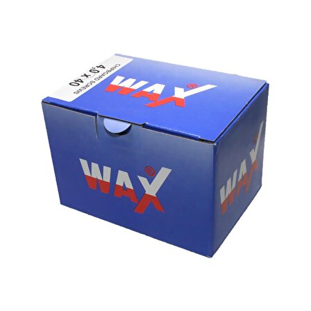 Wax Sunta Vidası 4.0X40 (500 Adet)