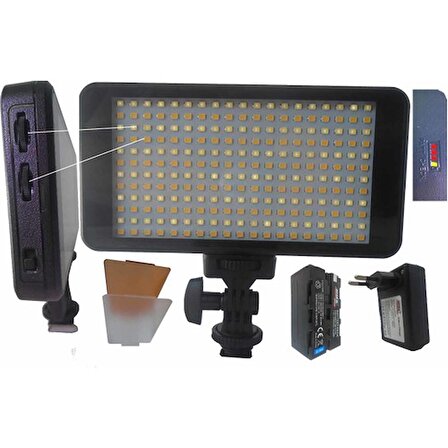 Pdx LED 228A Ledli Video Kamera Dslr LED Işık