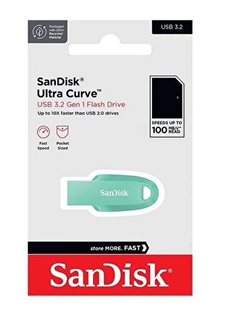 SanDisk Ultra Curve 64GB SDCZ550-064G-G46G 3.2 USB Bellek