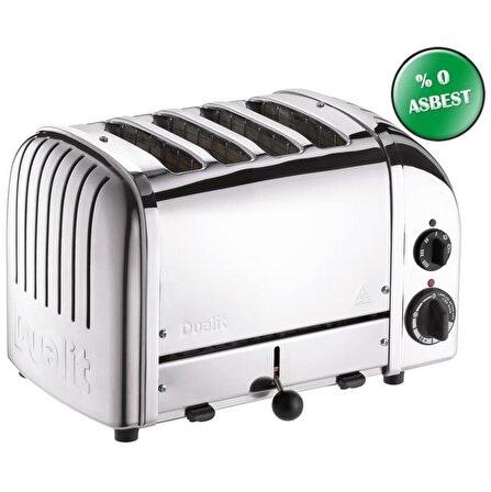 Dualit 47030 Classic 4 Hazneli Ekmek Kızartma Makinesi - İnox