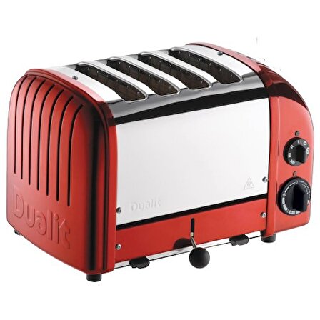 Dualit 47031 Classic 4 Hazneli Ekmek Kızartma Makinesi - Kırmızı
