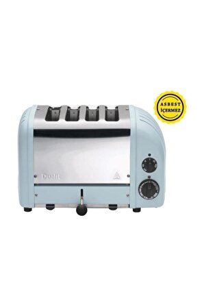 Dualit 4 Hazneli Classic 47036 Buzul Mavi El Yapımı Ekmek Kızartma Makinesi
