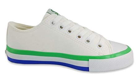 Benetton 30725 Günlük Spor Ayakkabı-Beyaz
