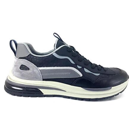 Guja 599  Air Taban  Erkek Sneaker Ayakkabı-Siyah