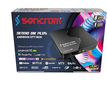 Sencrom Redro On Plus Android TV Box