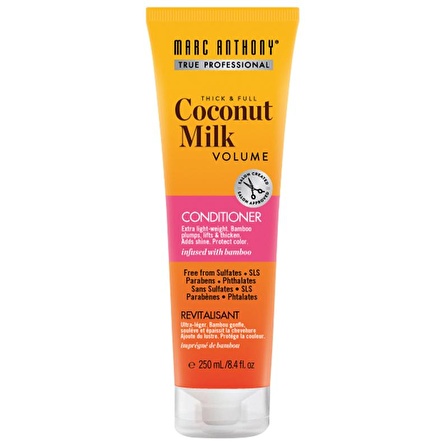 Marc Anthony Coconut Milk Volume C Besleyici Tüm Saç Tipleri İçin Saç Kremi 250 ml