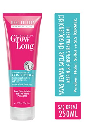 Marc Anthony Strengthening Grow Long Onarıcı Tüm Saç Tipleri İçin Saç Kremi 250 ml