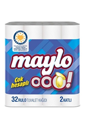 Maylo 2 Katlı 32'li Tuvalet Kağıdı