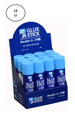 Double A Glue Stick 40 Gram Yapıştırıcı 12'li