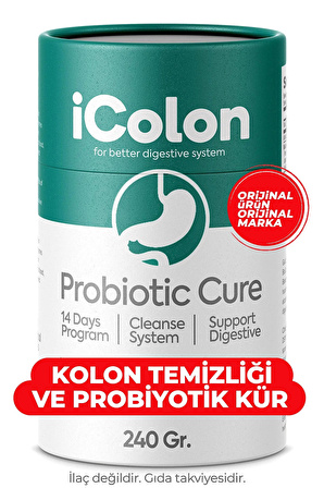 icolon Prebiyotik Bağırsak Kürü 240 GR Probiotic Cure