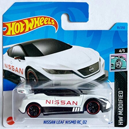 Hot Wheels  Nissan Leaf Nismo RC_02 white NISSAN