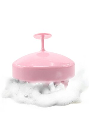2 Adet Yumuşak Silikon Dişli Tarak Saç Derisi Bakım Masaj Tarağı Şampuan Duş Fırçası Saç Ovma Seti