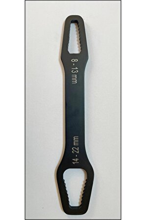 Evrensel Tork Anahtarı Çok Amaçlı somun anahtarı Çift Başlıklı Torx Anahtar 8-13mm/14-22mm