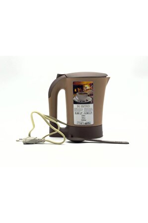 Kettle Elektrikli Mini Su Isıtıcı Kahve Makinesi karıştırıcı kaşık 900 Ml