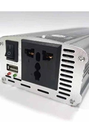 TECHNOMAX 600 W Watt 12 V Volt /220v Çevirici Inverter Invertör 600 Watt