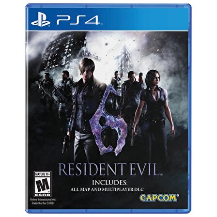 Ps4 Resident Evil 6 - %100 Orjinal Oyun