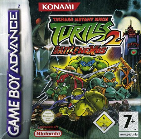 Nintendo Gameboy Teenage Mutant Ninja Turtles 2 Battlenexus