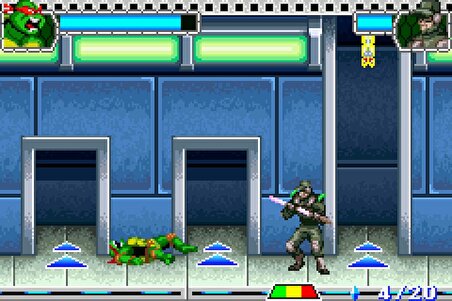 Nintendo Gameboy Teenage Mutant Ninja Turtles 2 Battlenexus
