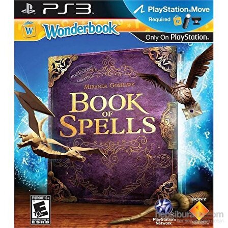 Ps3 Book of Spells/Wonderbook -%100 Orjinal Oyun