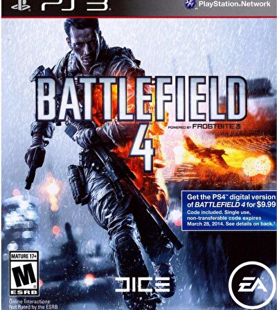 Ps3 Battlefield 4  - Orjinal Oyun - Sıfır Jelatin