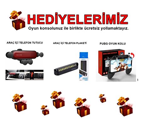 Sony 320gb ps3 + 2 adet sıfır gamepad + 20 Adet strateji oyunu, Pes 2022 Türkçe spiker ve hediyeler