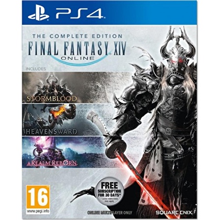 Ps4 Final Fantasy XIV The Complete Edition - %100 Orjinal Oyun