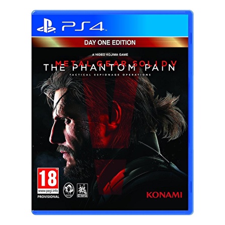 Ps4 Metal Gear Solid V The Phantom Pain - Orjinal Oyun-Sıfır Jelatin