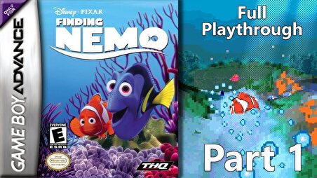 Nintendo Gameboy Disney Pixar Finding Nemo