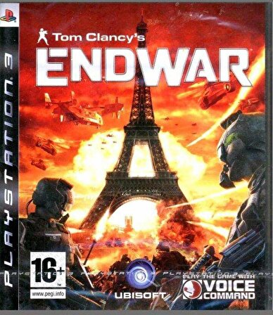 Ps3 Tom Clancy's Endwar - Orjinal Oyun - Sıfır Jelatin