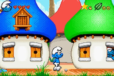 Nintendo Gameboy The Revenge Of The Smurfs