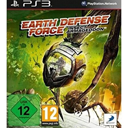 Ps3 Earth Defense Force Insect Armageddon %100 Orjinal Oyun