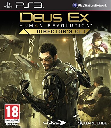 2.El Ps3 Deus Ex Human Revolution Directors Cut Game %100 Orjinal Oyun
