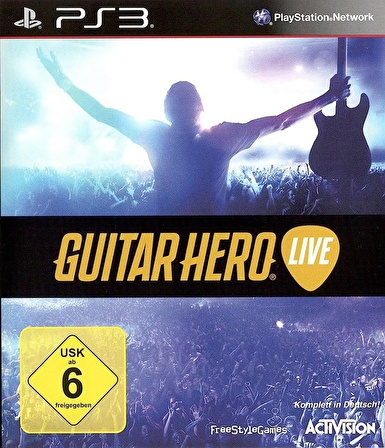 2.El Ps3 Guitar Hero Live %100 Orjinal Oyun