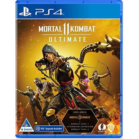 Ps4 Mortal Kombat 11 Ultimate Edition Oyun - Orjinal Oyun - Sıfır Jelatin