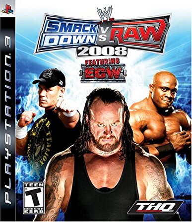 2.El Ps3 Smack Down Vs Raw 2008 %100 Orjinal Oyun