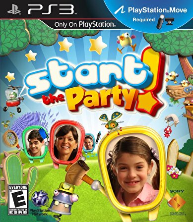 Ps3 Start The Party Move Edition -%100 Orjinal Oyun