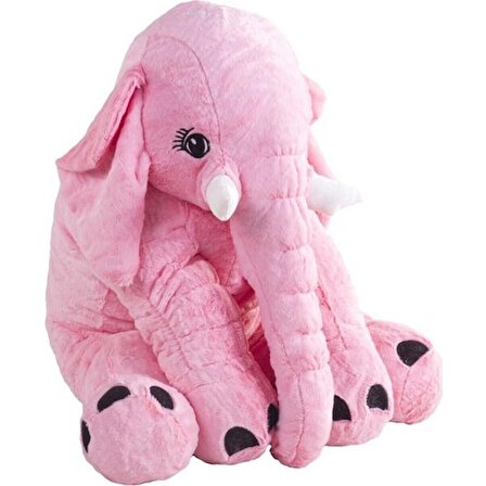 Furry Uyku Arkadaşım Fil 52 Cm Pembe