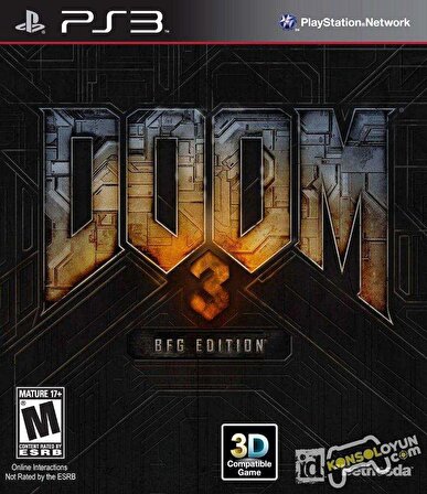 Ps3 Doom 3- Orjinal Oyun - Sıfır Jelatin