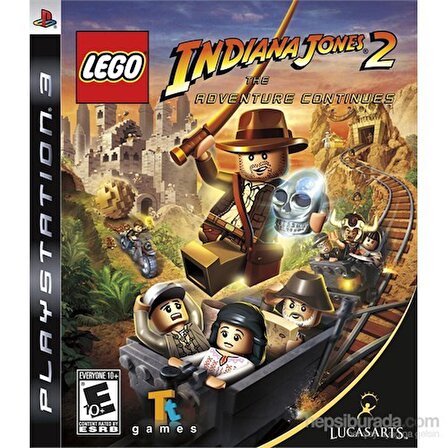 2.El Ps3 Lego İndiana Jones 2 %100 Orjinal Oyun
