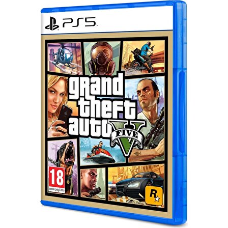 Ps5 Grand Theft Auto V  - Orjinal Oyun - Sıfır Jelatin