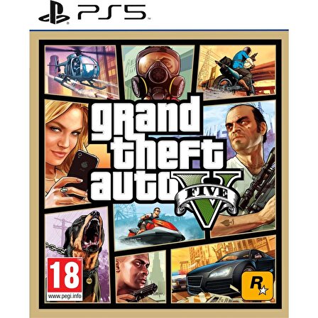 Ps5 Grand Theft Auto V  - Orjinal Oyun - Sıfır Jelatin