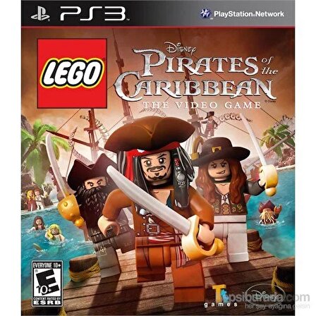 Ps3 Disney Lego Pirates Of The Caribbean - %100 Orjinal Oyun